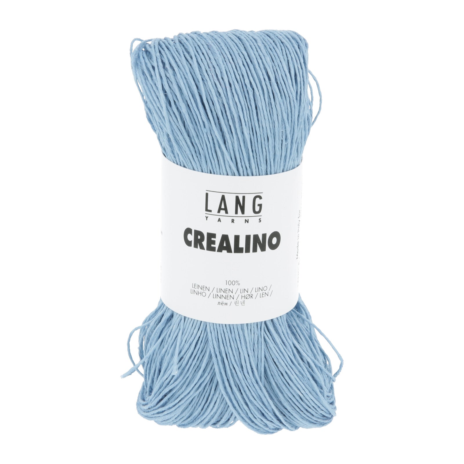 Crealino fra Lang yarns i farven himmelblå