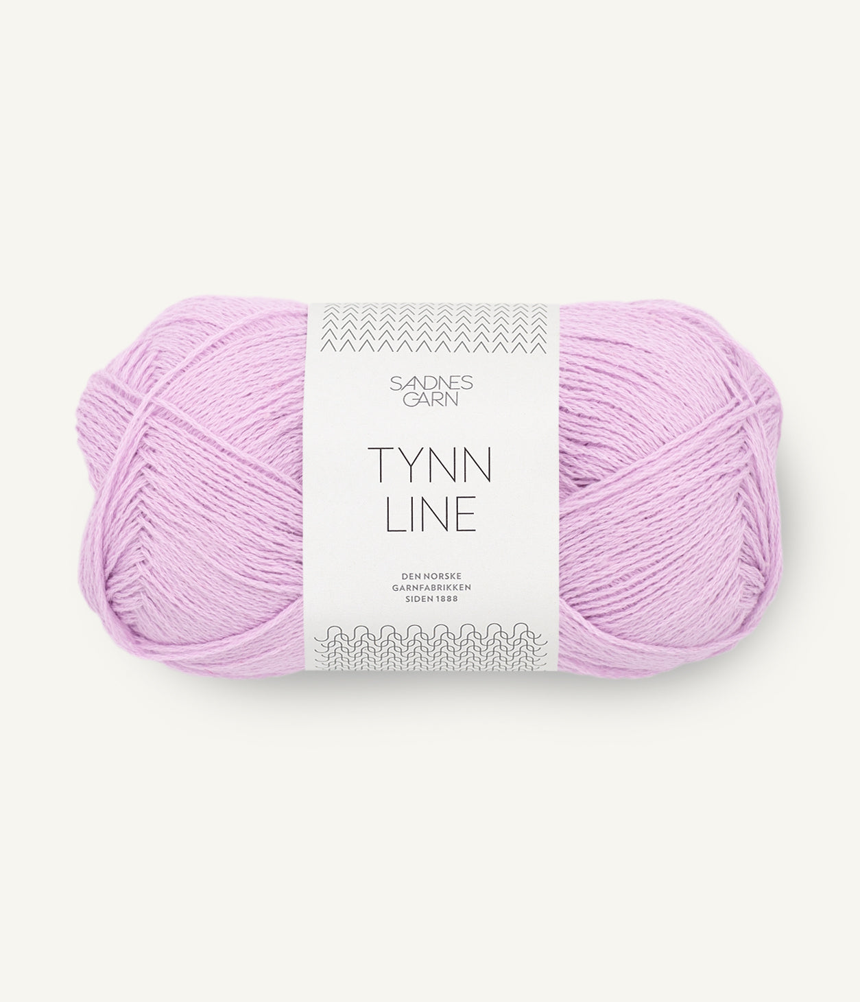 Lys Lilla Lilac Tynn Line garn fra Sandens