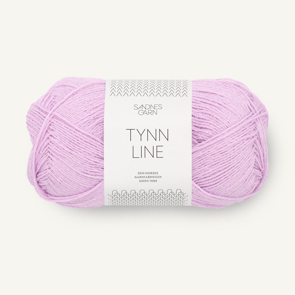 Lys Lilla Lilac Tynn Line garn fra Sandens