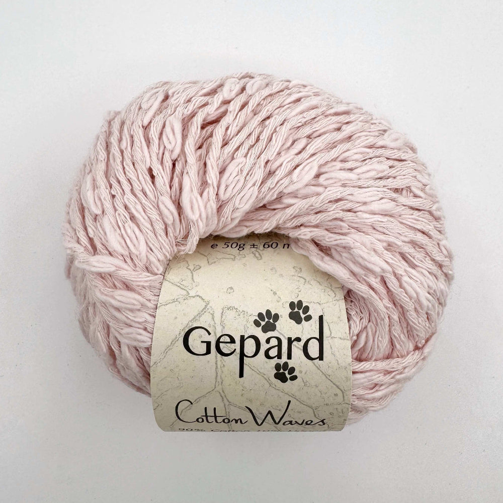 Cotton Waves garn fra Gepard i rosa