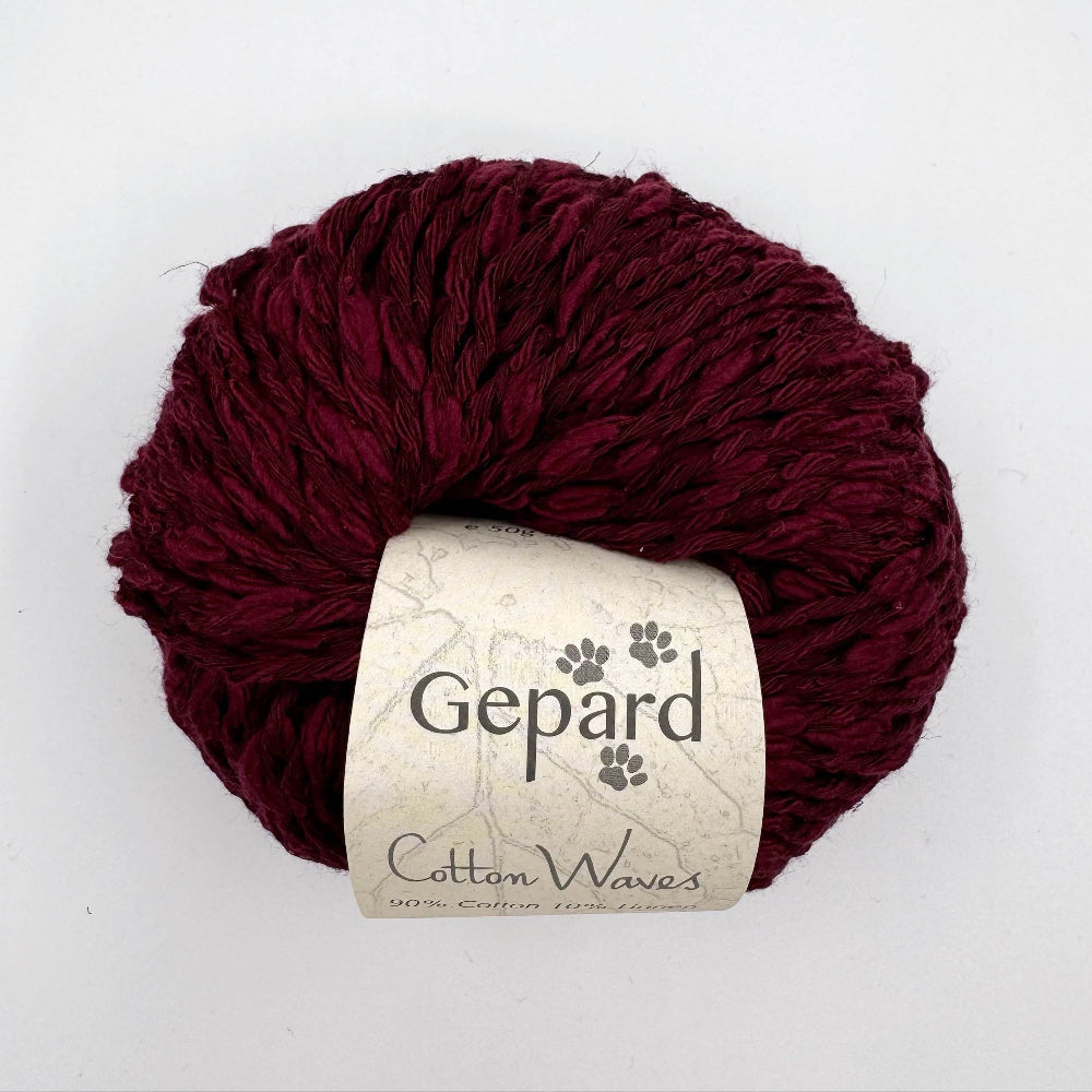 Bordeaux Cotton Waves fra Gepard