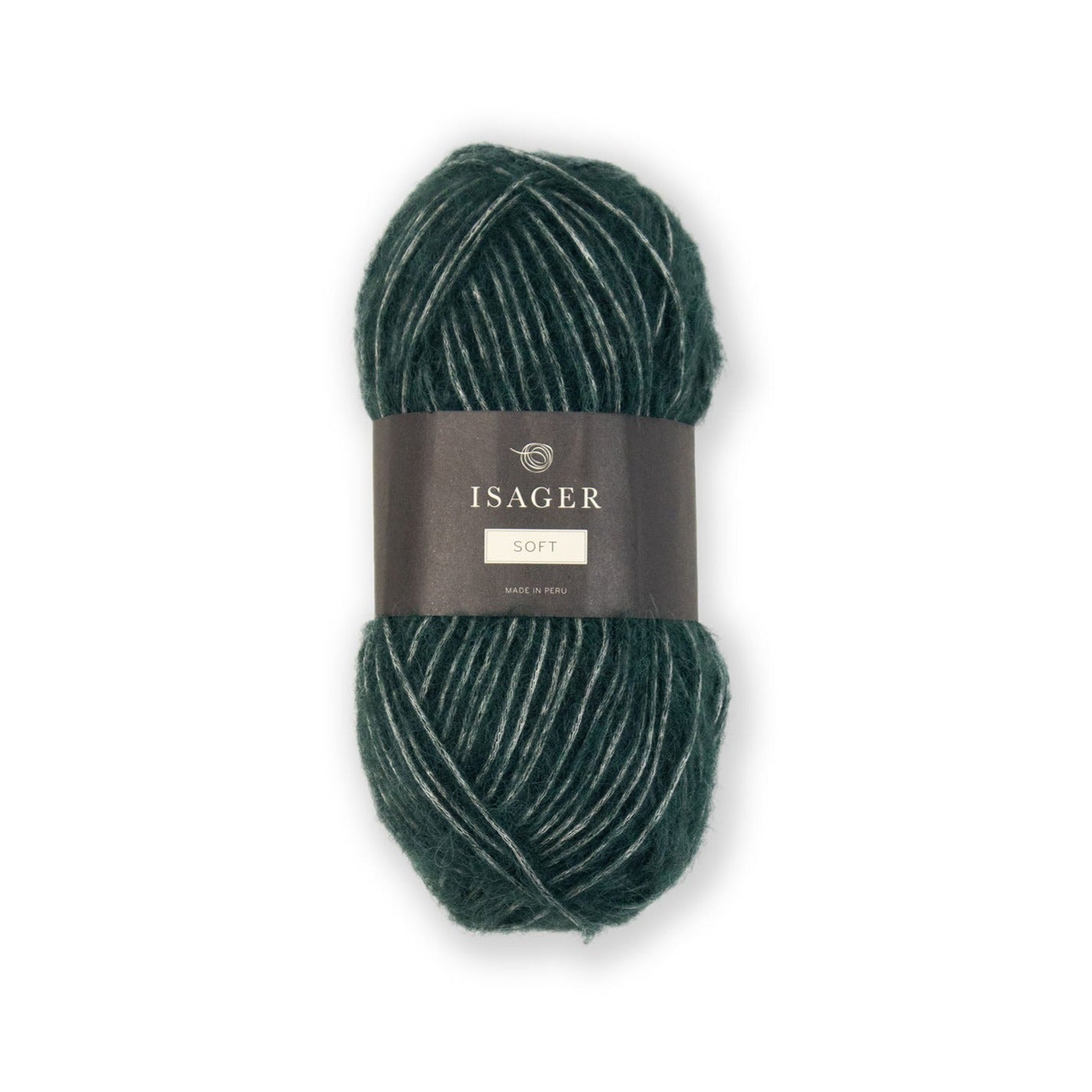 Mørk grøn Isager Eco Soft color 37