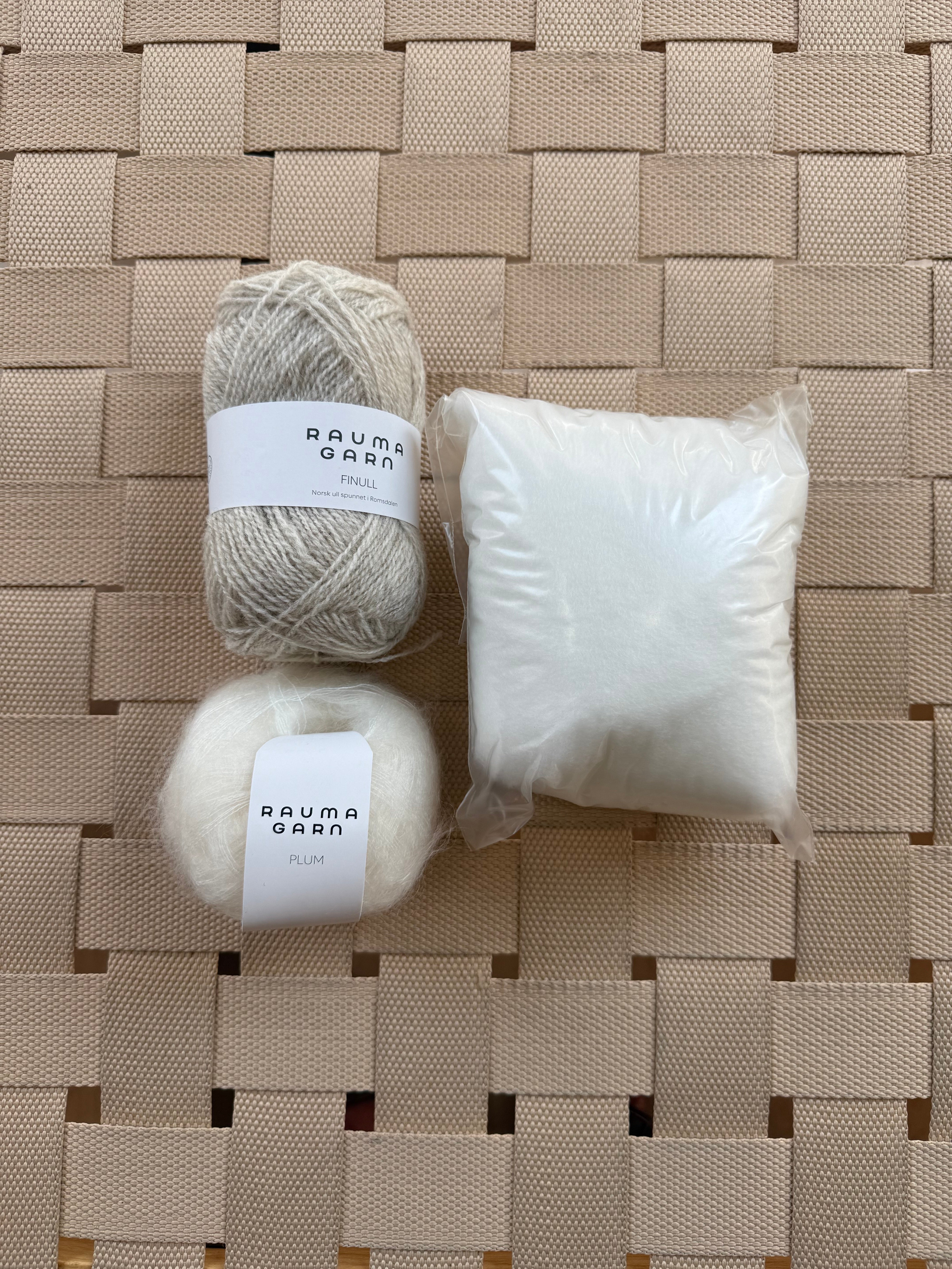 Harepus Kit - Garn