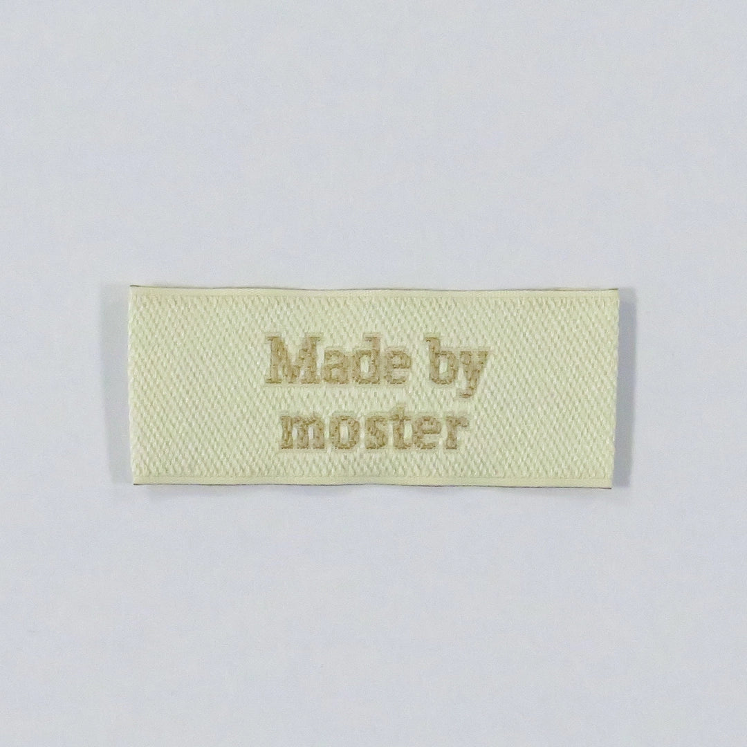 Label Made by moster