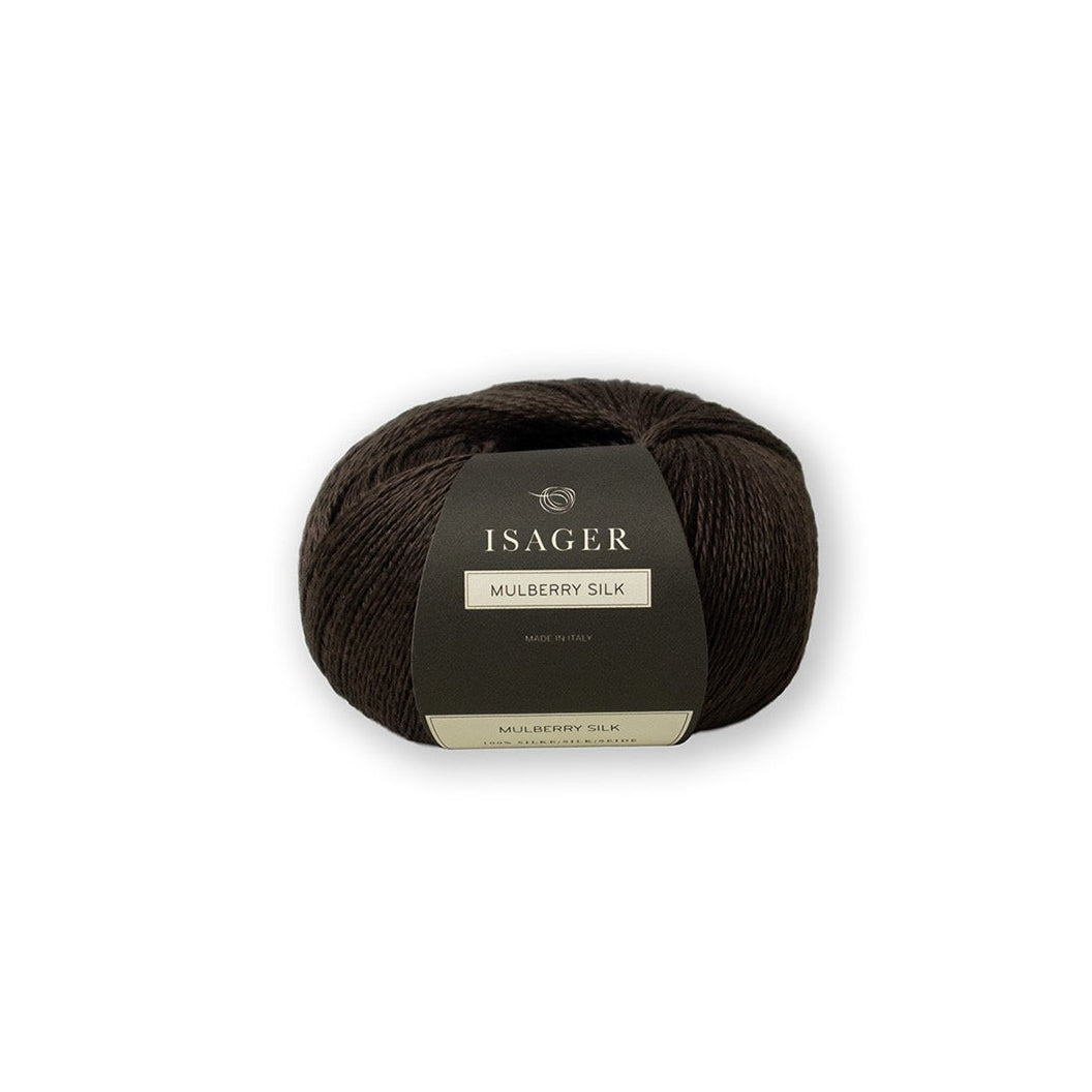 Isager Mulberry Silk i farven Chestnut