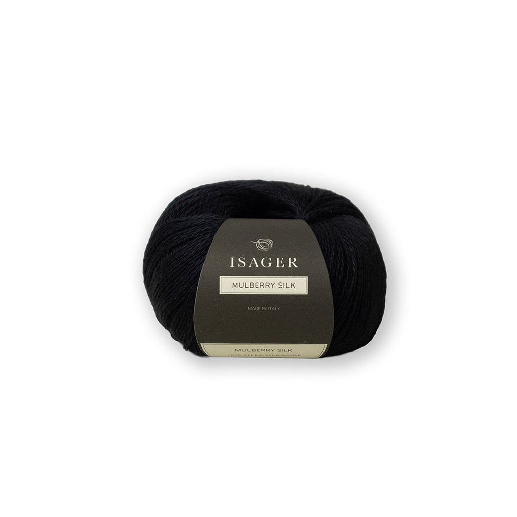 Isager Mulberry Silk i farven ink