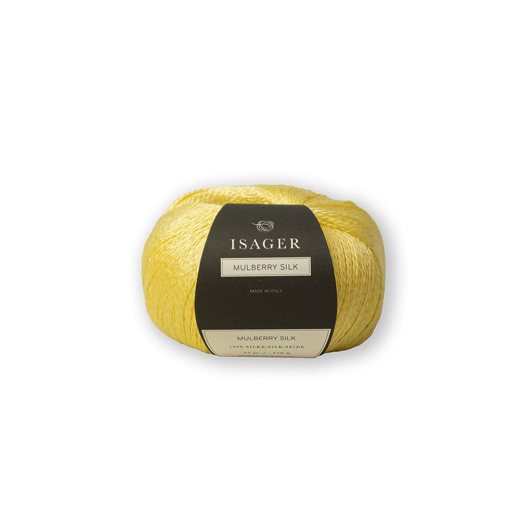 Isager Mulberry Silk i farven Lemon