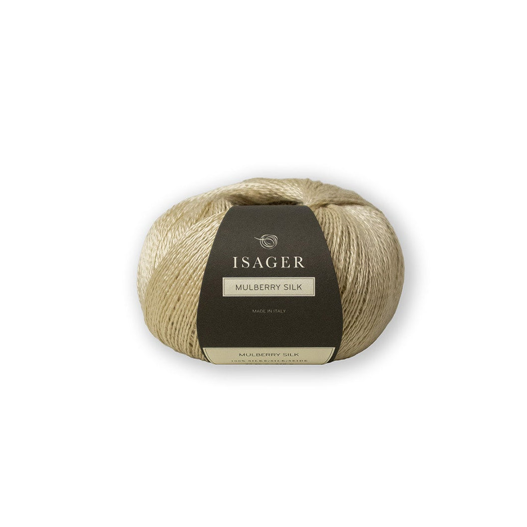 Isager Mulberry Silk i farven Linen
