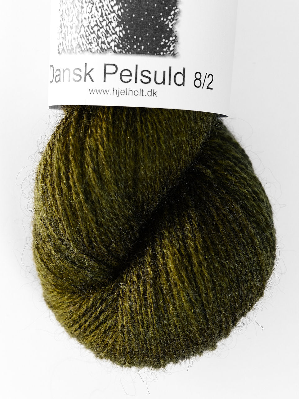 Hjelholt Dansk Pelsuld 8/2 i Oliven 27