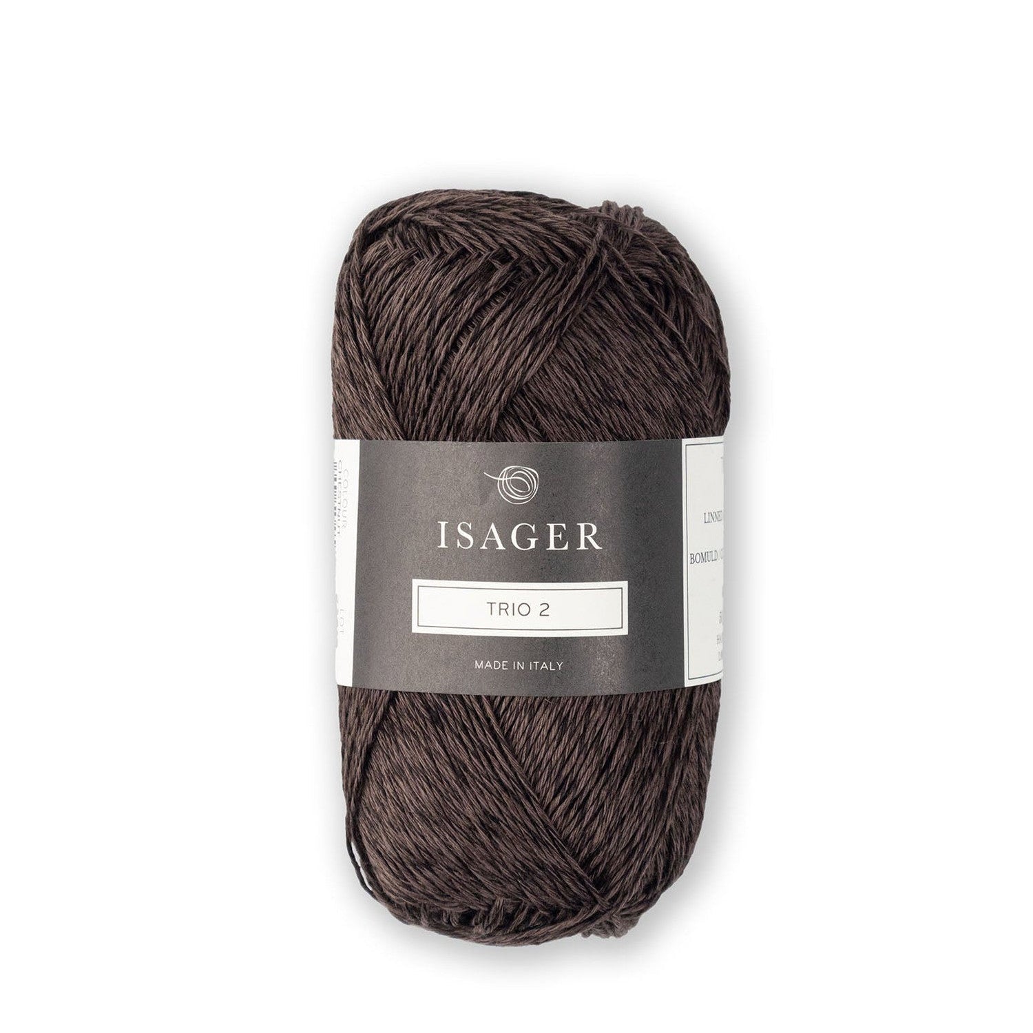 Brun Trio 2 fra Isager i Chestnut