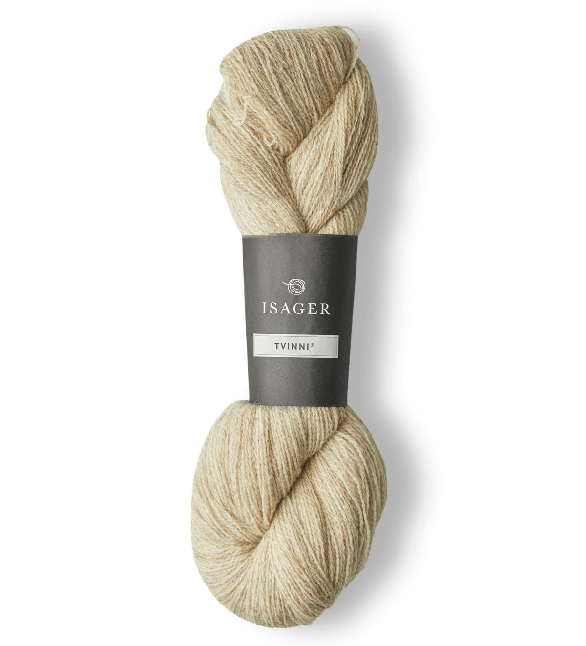 Tvinni fra Isager i farve 6s, beige