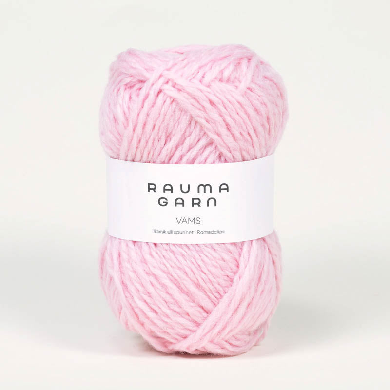Rauma Garn Vams Lys Rosa