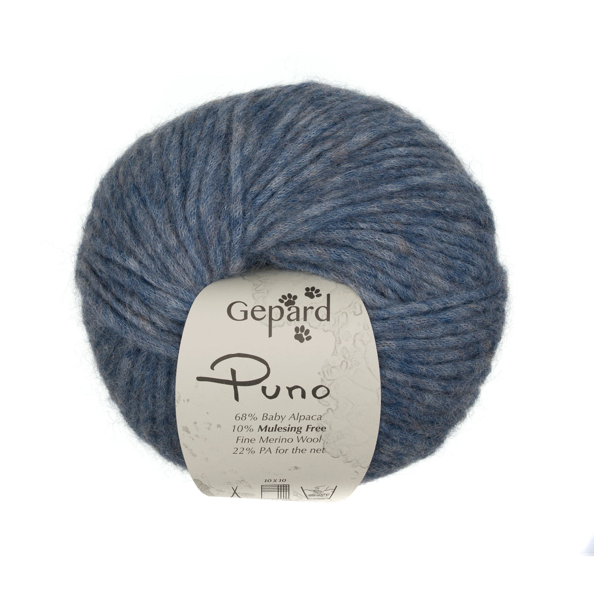 Gepard Puno garn i denimblå