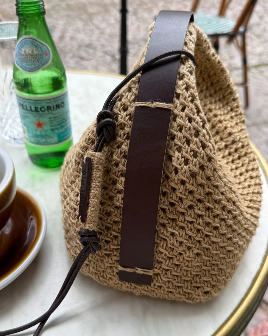 Juno Bag fra Petite Knit close up af taske