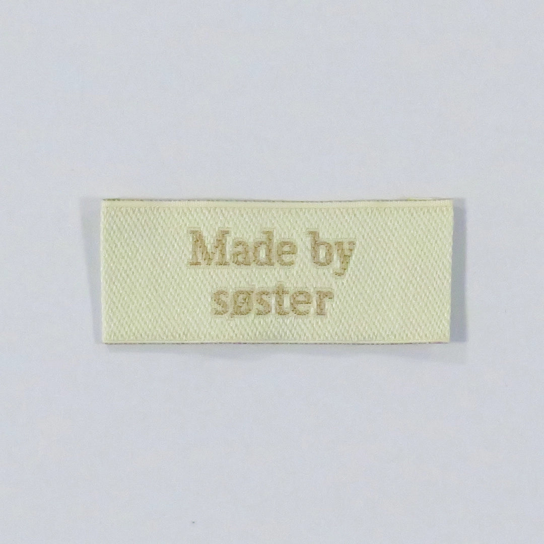 Label Made by søster