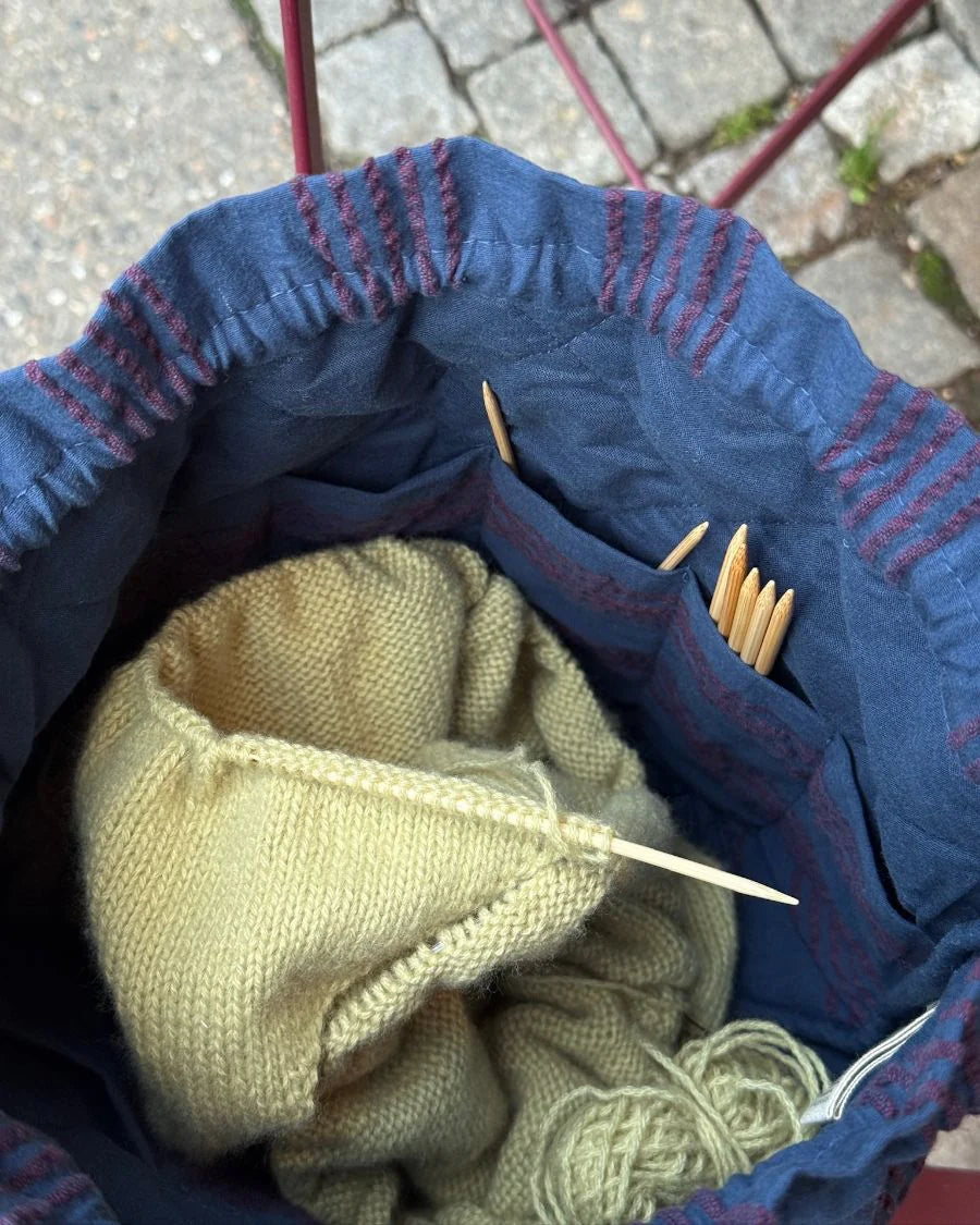 Knitter's Project Bag - Night Shadow