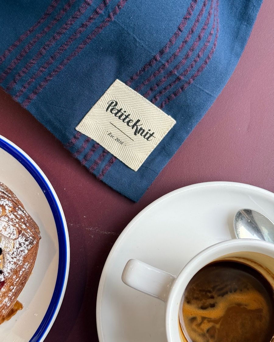 Knitter's String Bag - Night Shadow