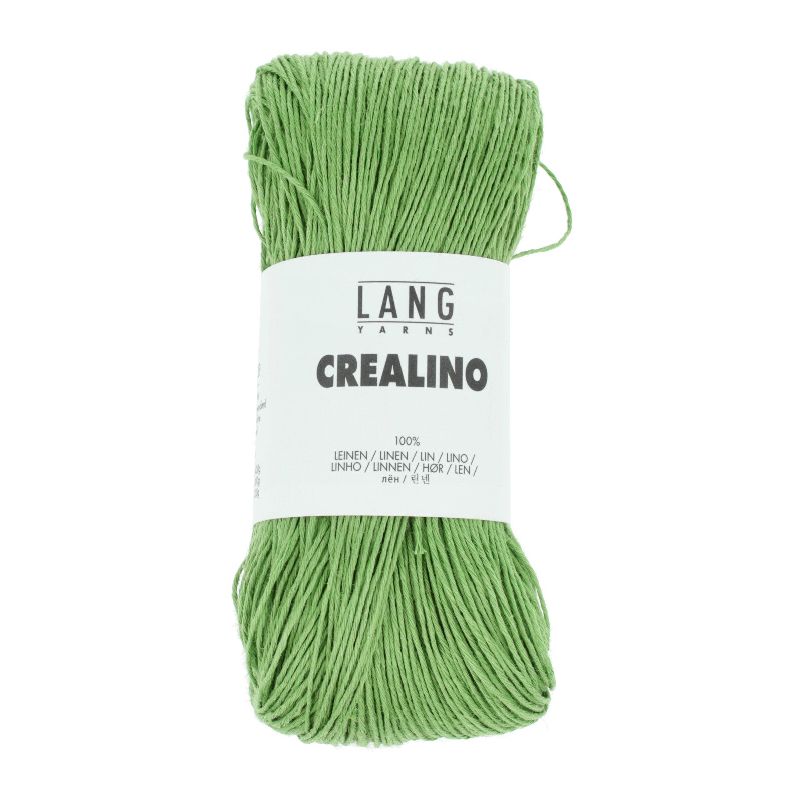Crealino fra Lang yarns i farven lys grøn