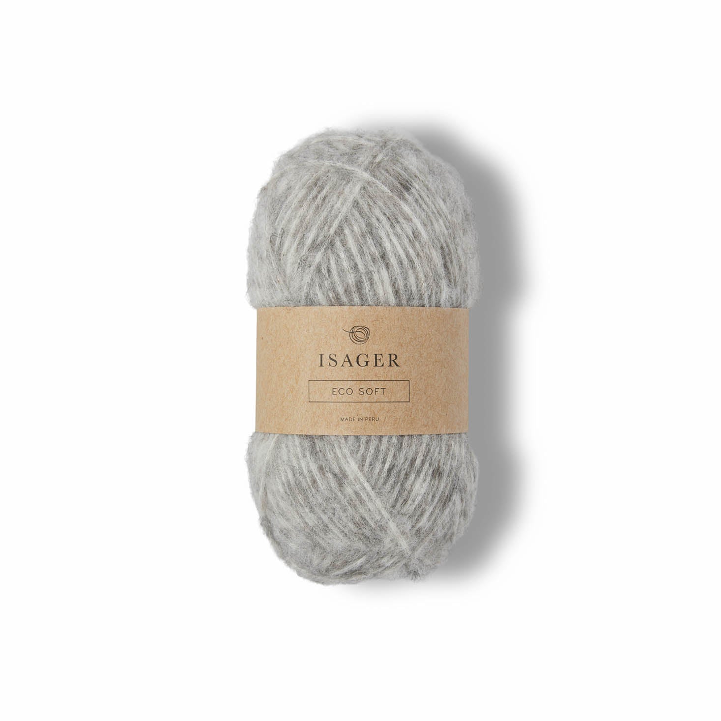 Lys grå, Isager Eco Soft color E2S