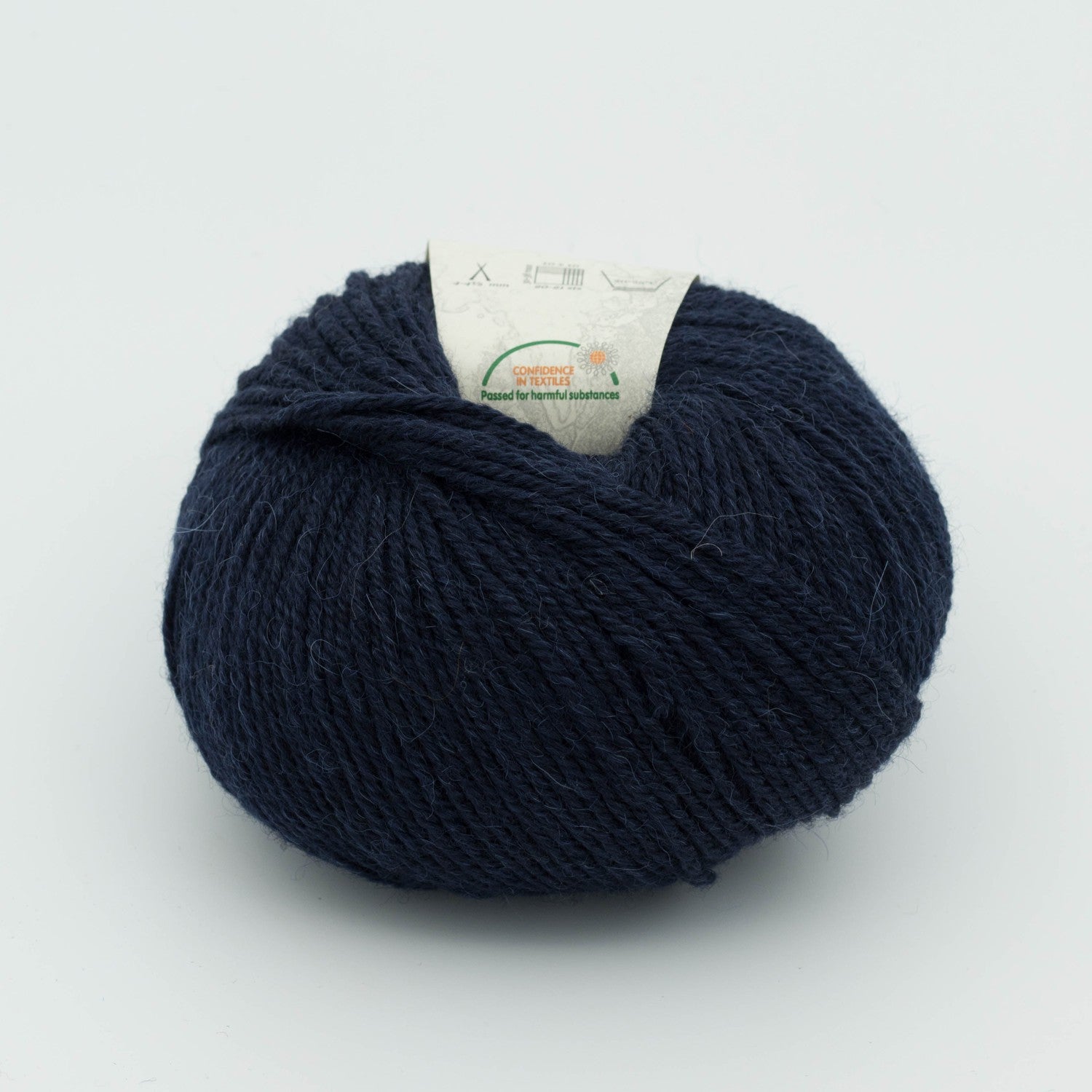 Merino og alpakkagarn Pura Lana fra Gepard Garn mørkblå
