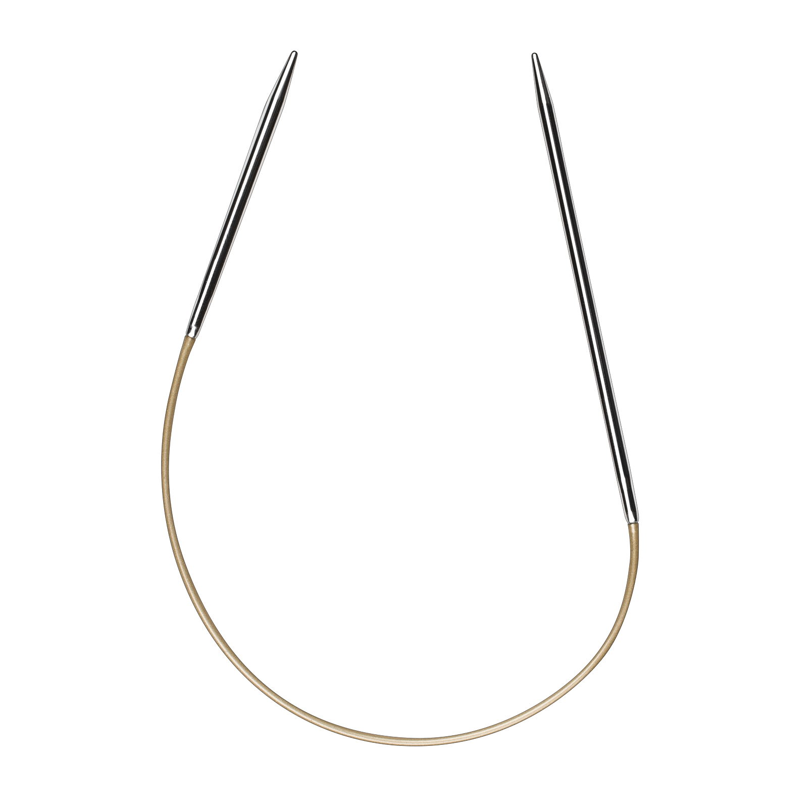Addi lace rundpinde 25cm (metal)