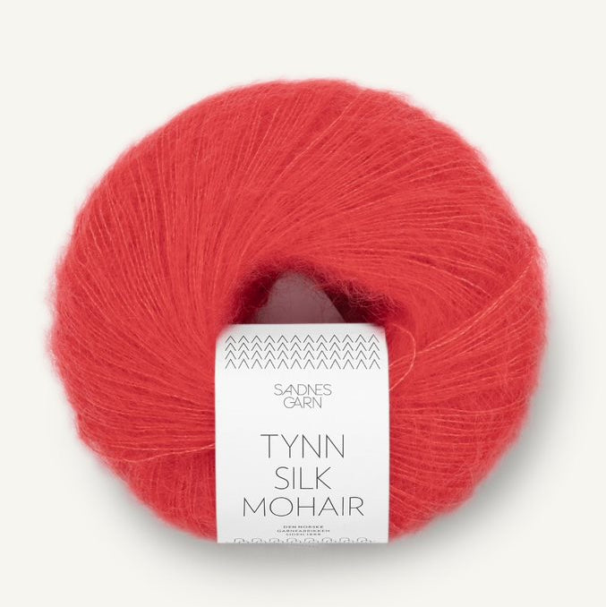 Tynn Silk Mohair (Udgåede farver)