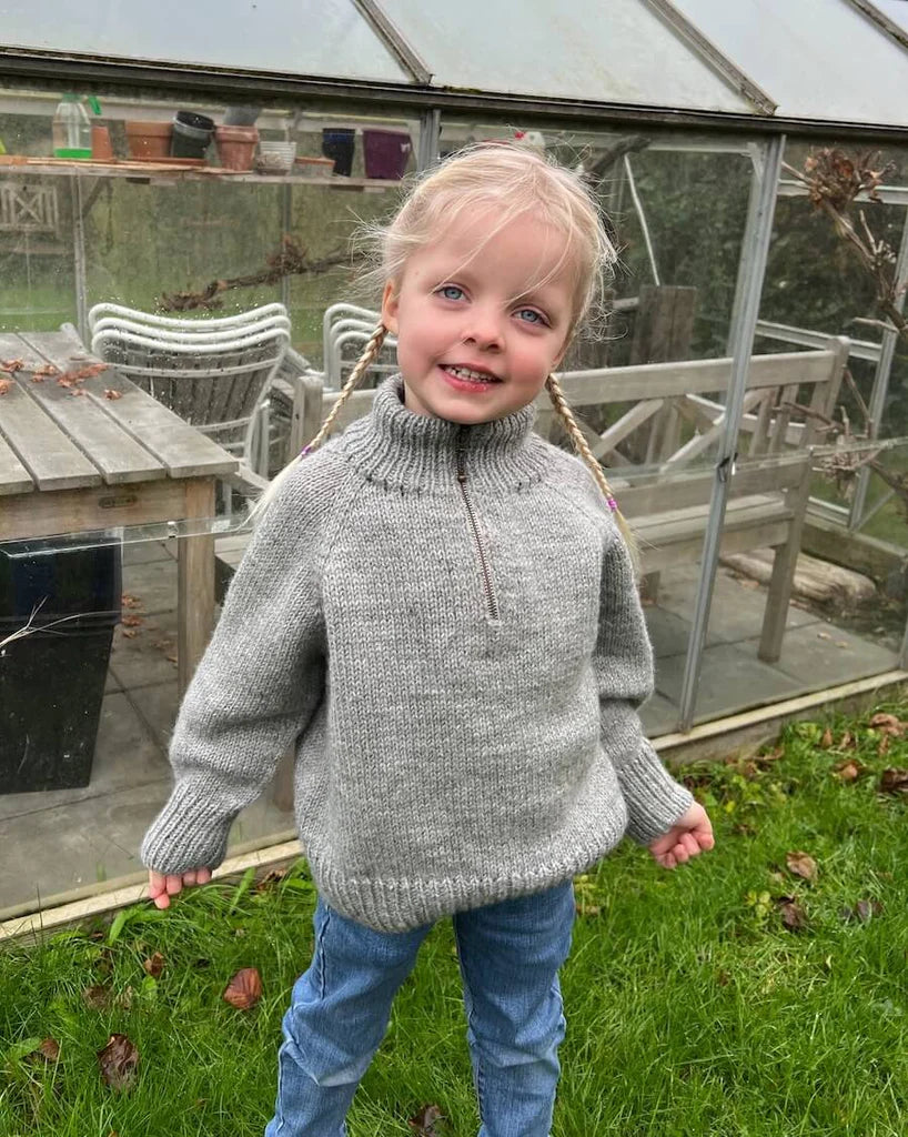 Zipper Sweater light - Junior