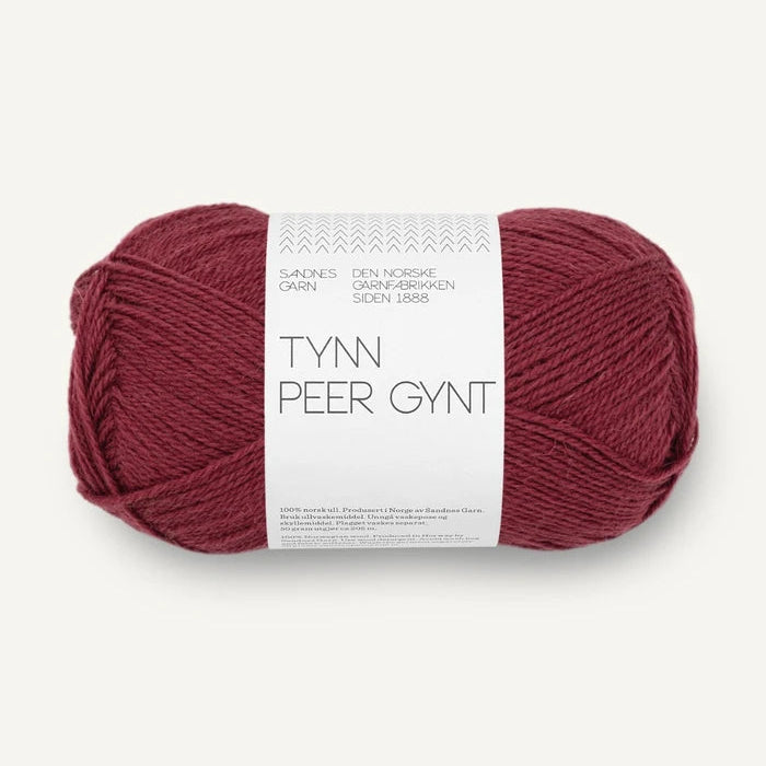 Tynn Peer Gynt i mørk rosa