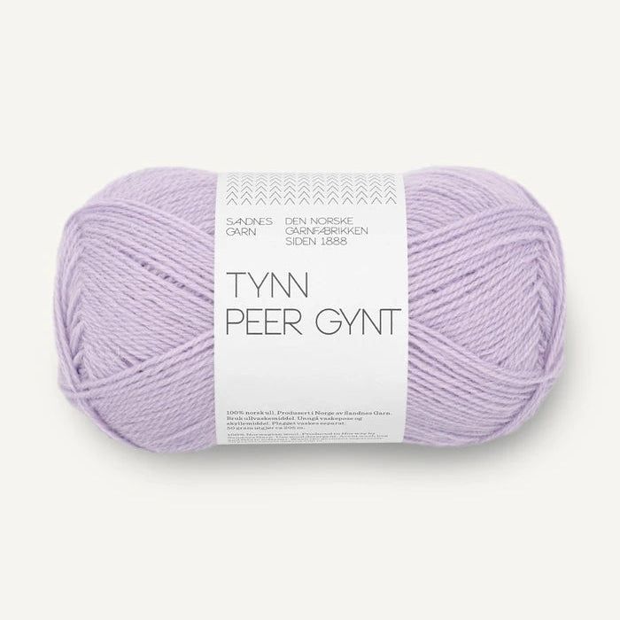 Tynn Peer Gynt i lys lavendel lilla