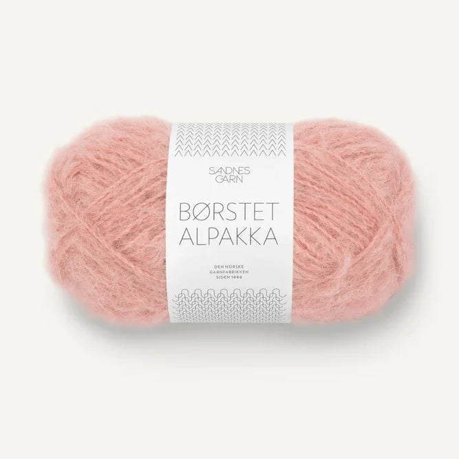 Børstet Alpakka (udgåede farver)