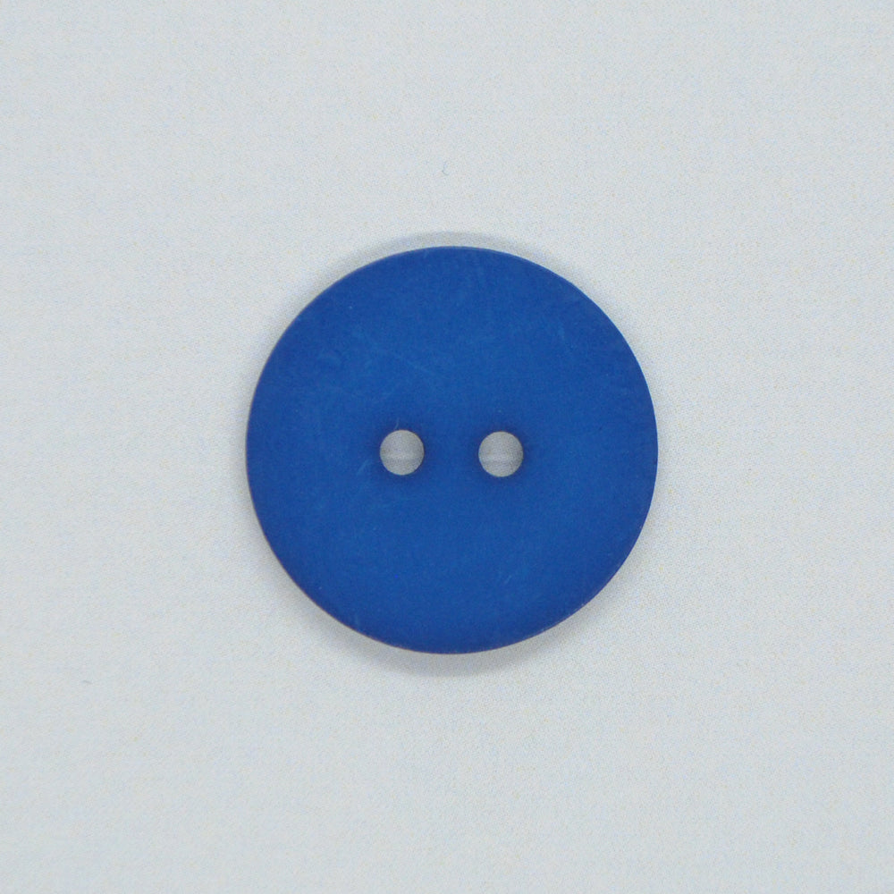 (K193) Plastknap i  Blå - 18mm