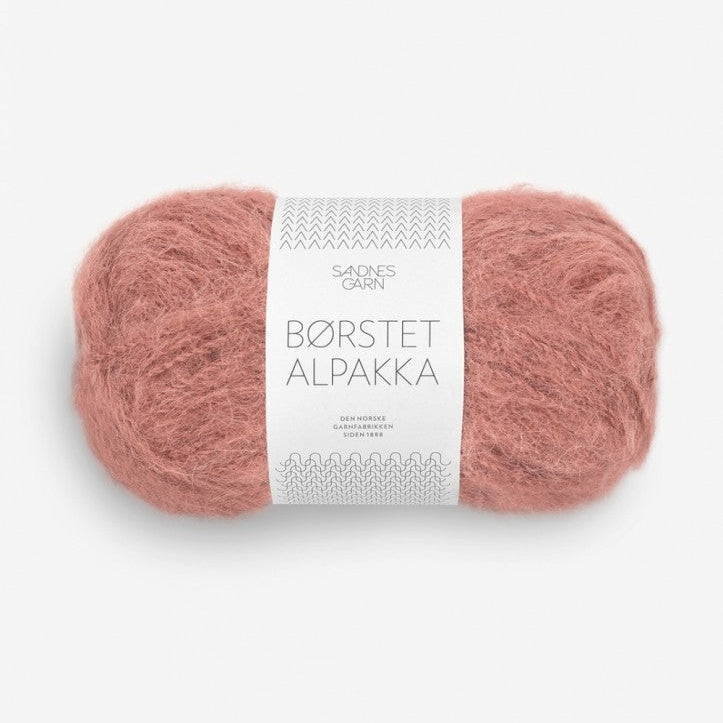Børstet Alpakka (udgåede farver)