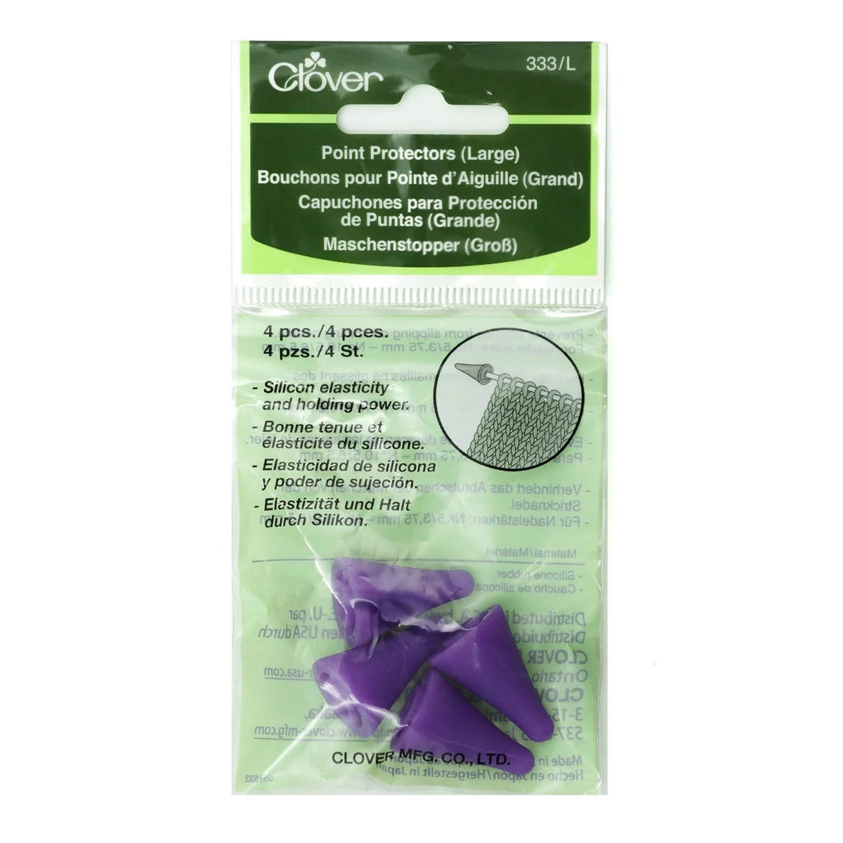 Clover Maskestoppere i silikone (4 stk)