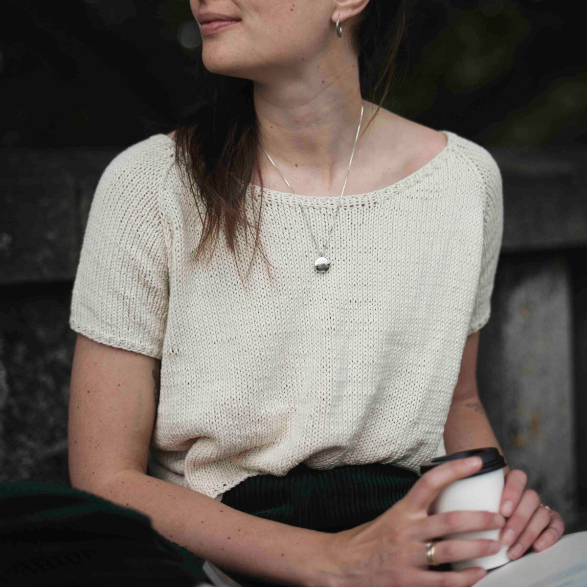 Cropped Western Tee