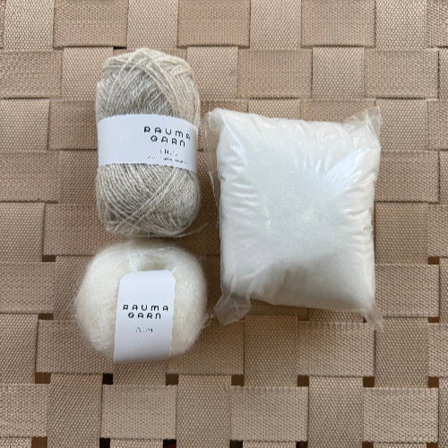 Harepus Kit - Garn