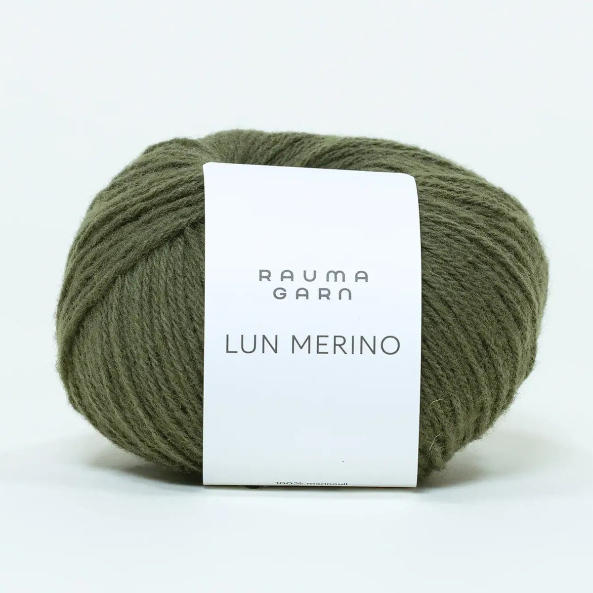 Lun Merino fra Rauma i skovgrøn