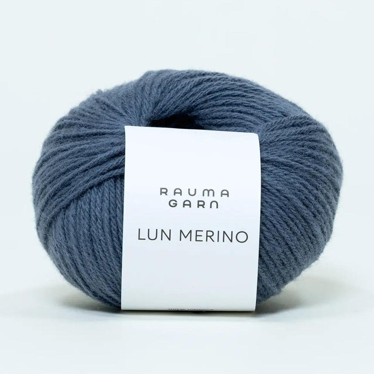 Lun Merino fra Rauma i mørk bondeblå