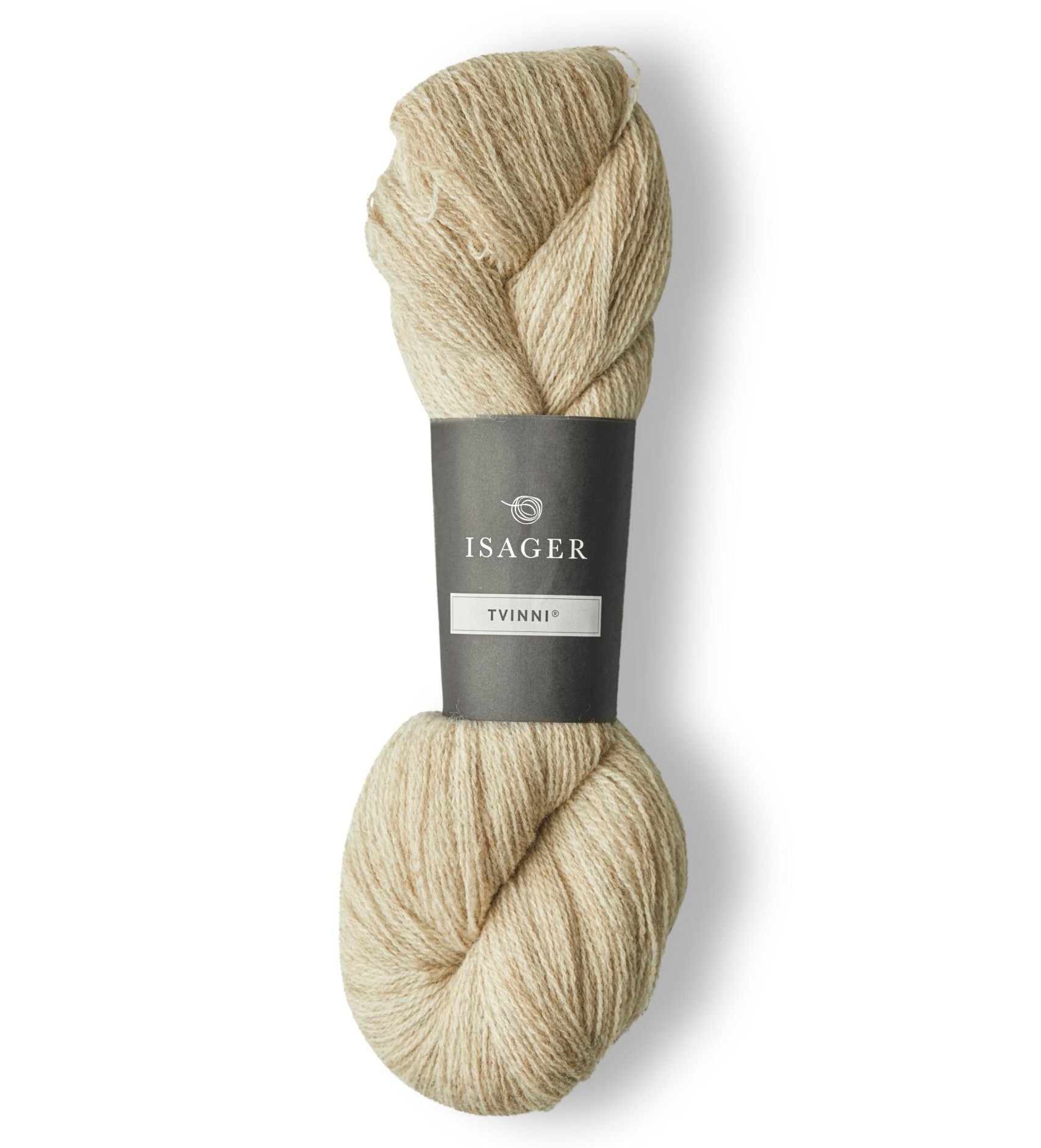 Tvinni fra Isager i farve 6s, beige