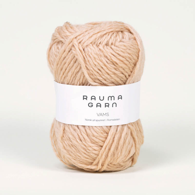 Rauma Garn Vams Beige