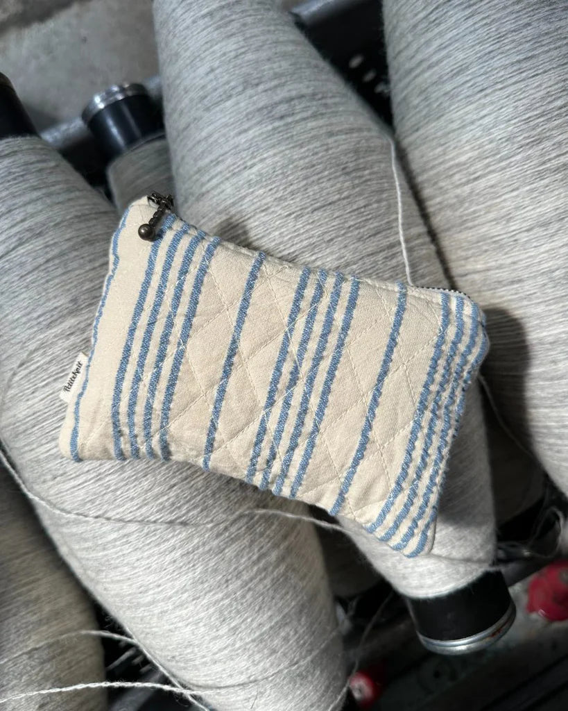 Knitter´s Tool Purse - Striped Seersucker