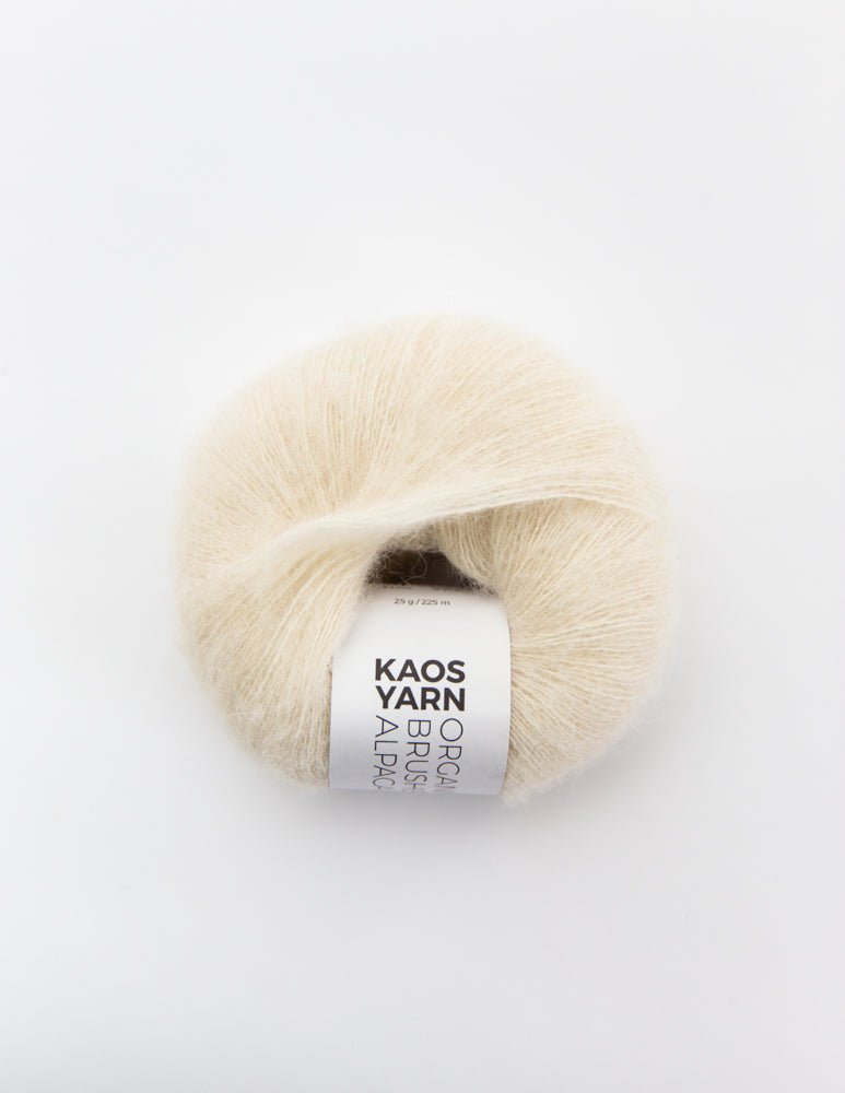 KAOS YARN Organic brushed alpaca