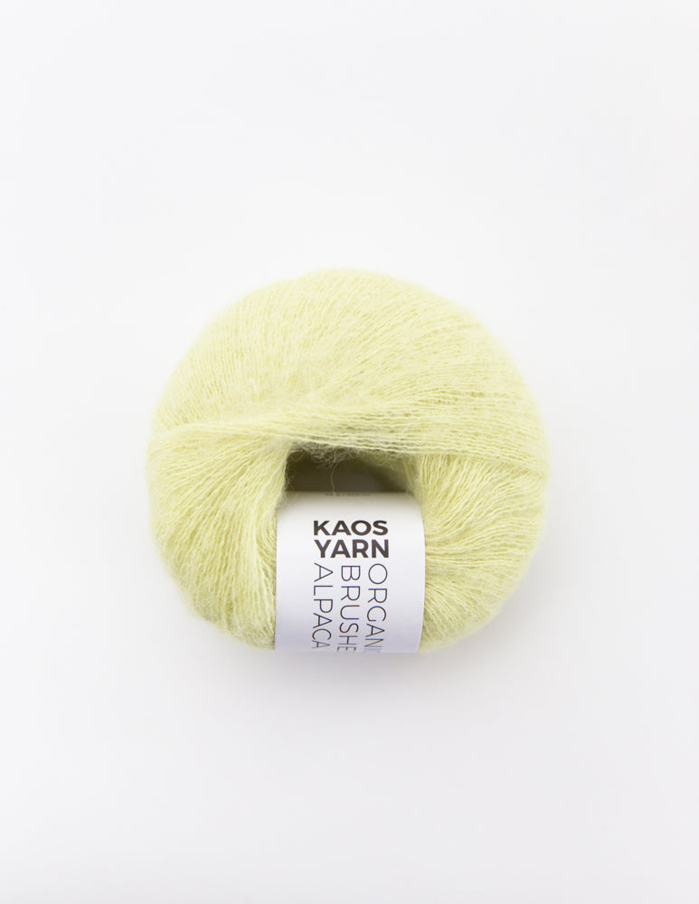 KAOS YARN Organic brushed alpaca