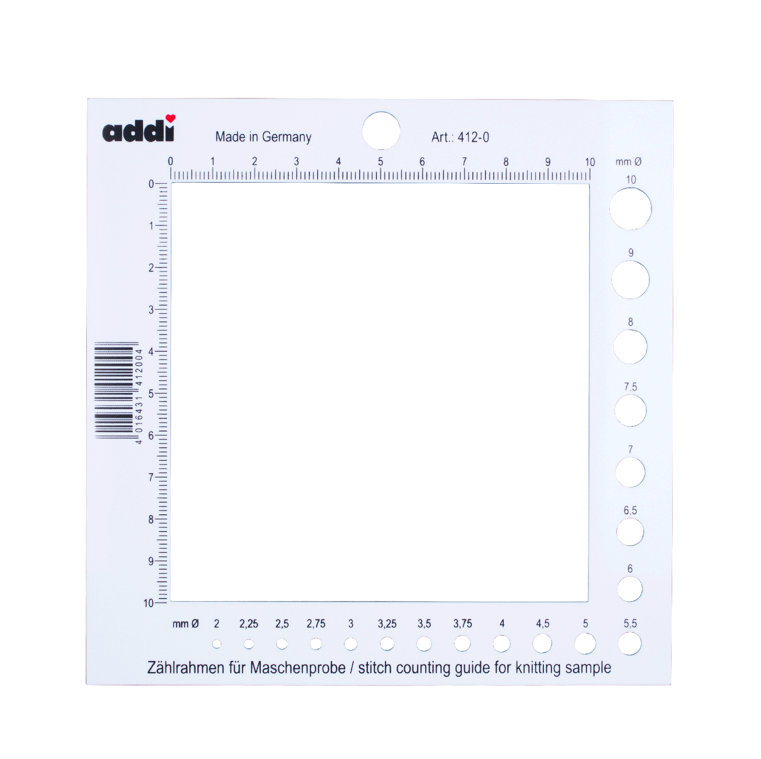 Addi Strikkefasthedsramme