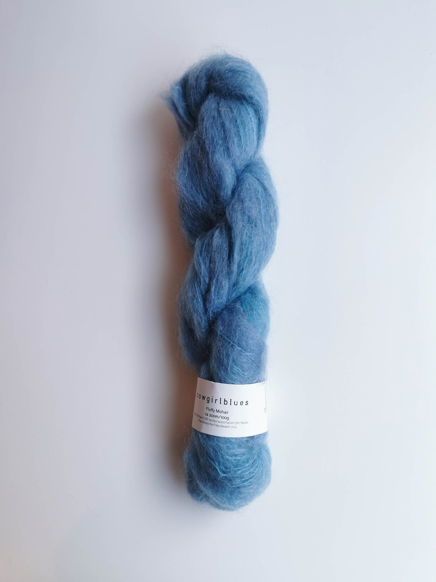 Cowgirlblues fluffy mohair uld nylon yarn garn