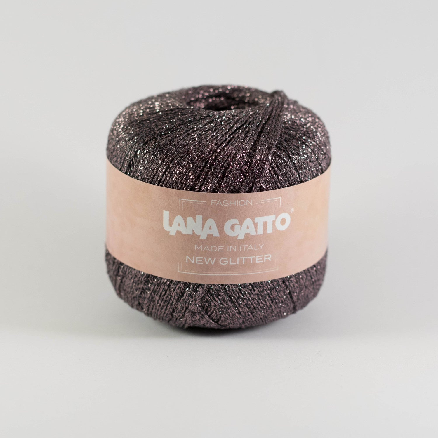 lana gatto new glitter polyester nylon garn yarn