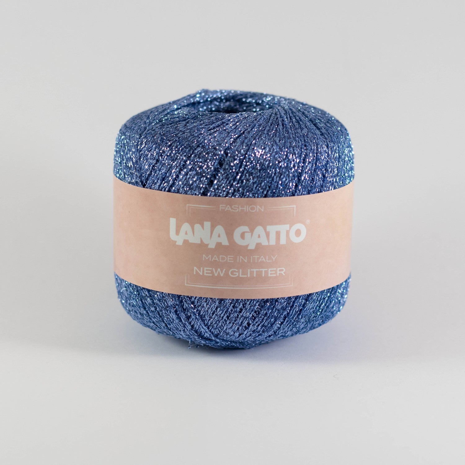 lana gatto new glitter polyester nylon garn yarn