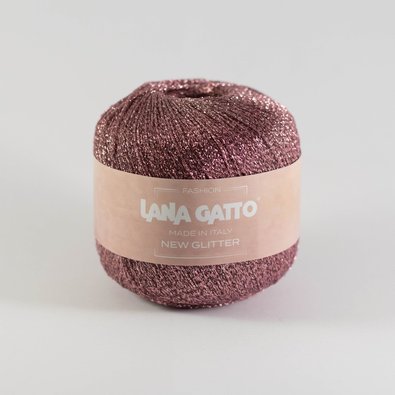 lana gatto new glitter polyester nylon garn yarn