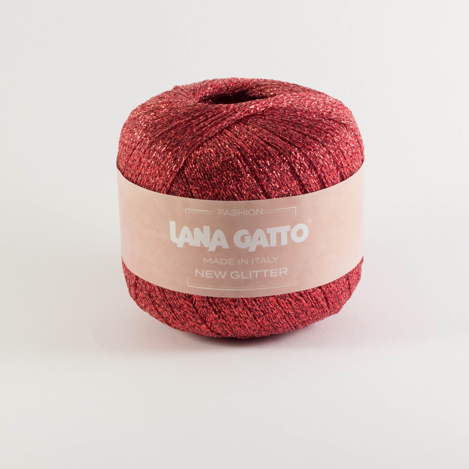 lana gatto new glitter polyester nylon garn yarn