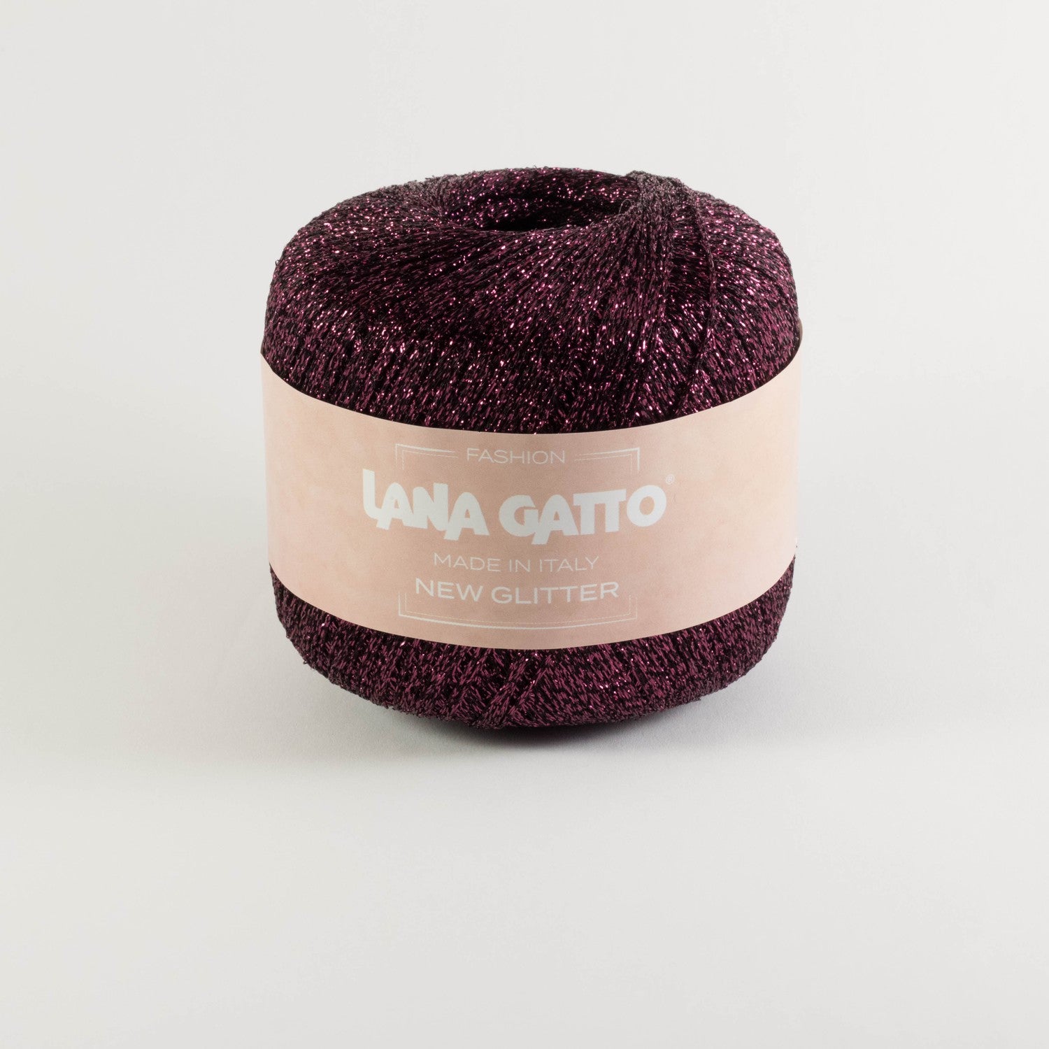 lana gatto new glitter polyester nylon garn yarn