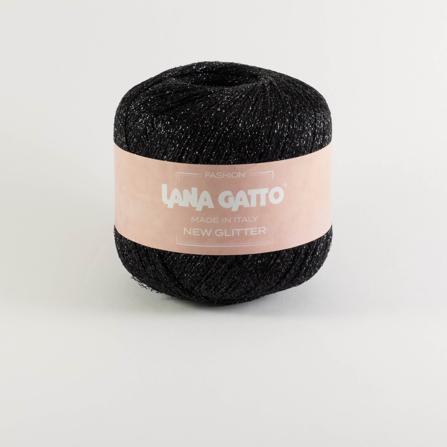 lana gatto new glitter polyester nylon garn yarn